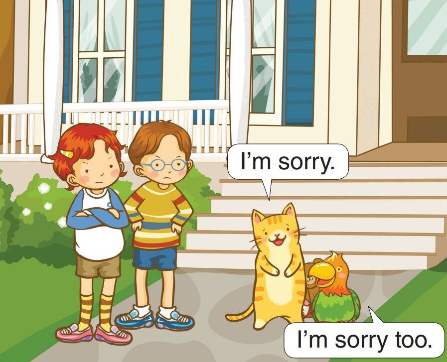 I'm Sorry绘本故事第5页