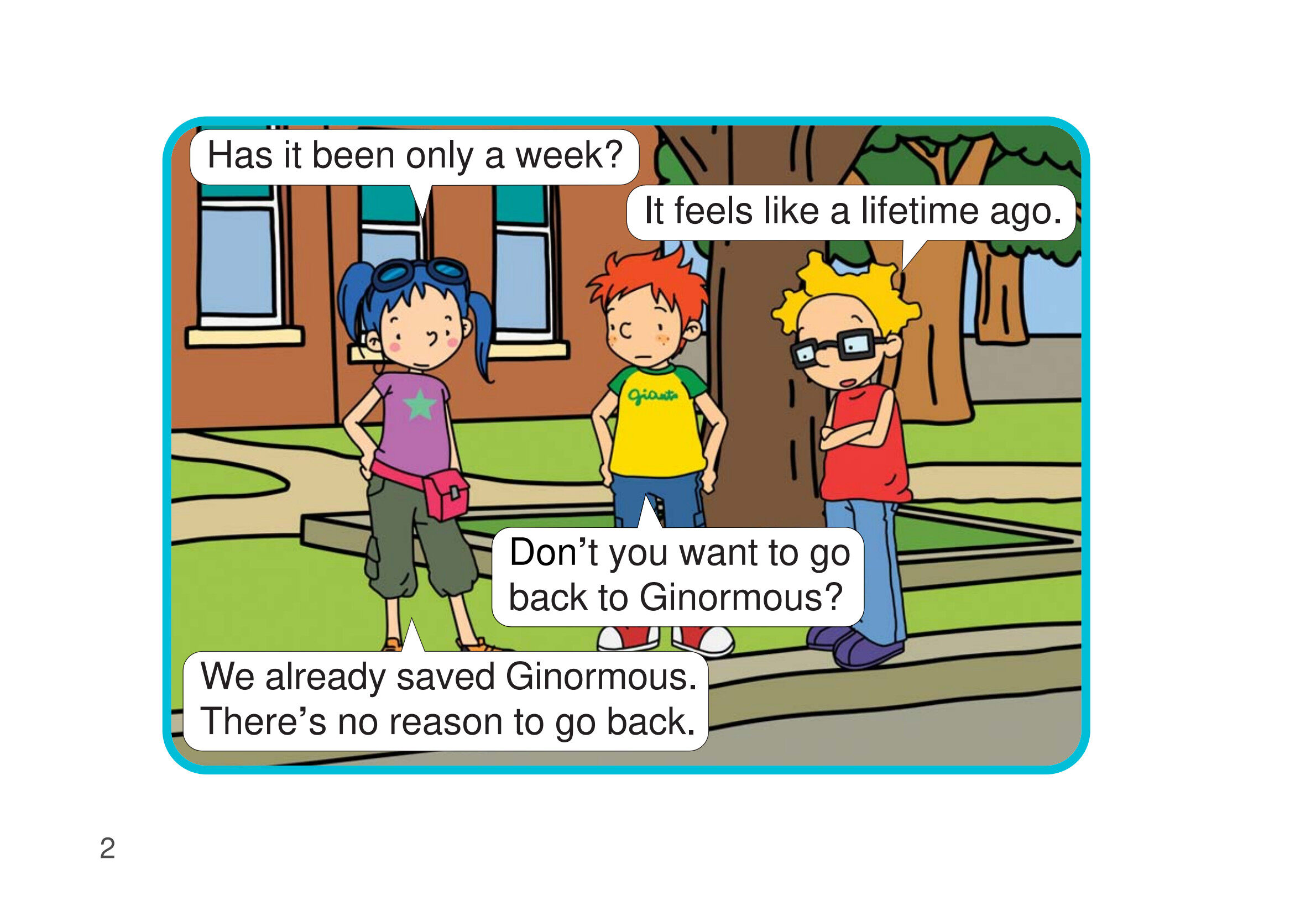 Home and Bored绘本故事第3页