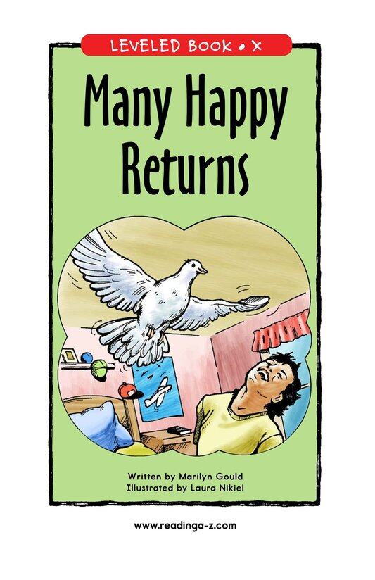 Many Happy Returns绘本故事第2页