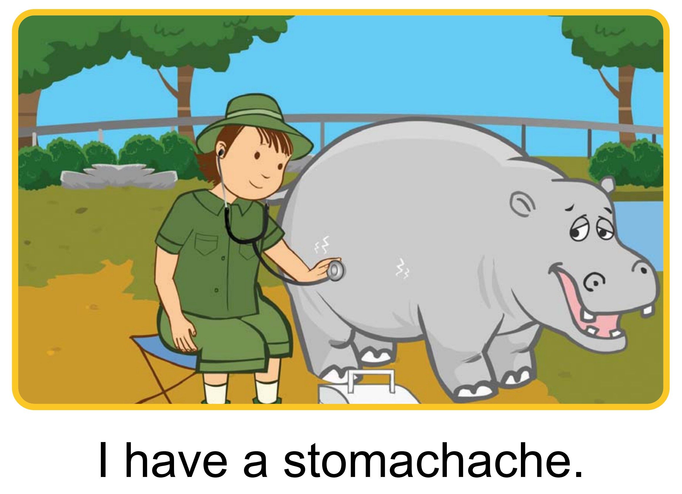 Ouch!绘本故事第5页