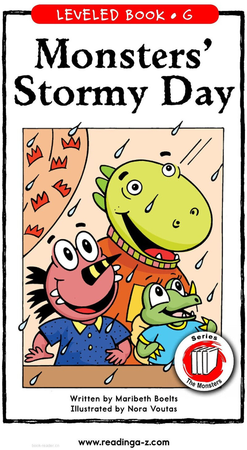 Monsters' Stormy Day绘本故事第2页
