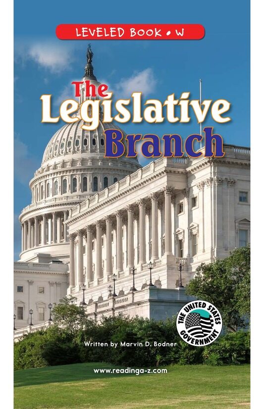 The Legislative Branch绘本故事第2页
