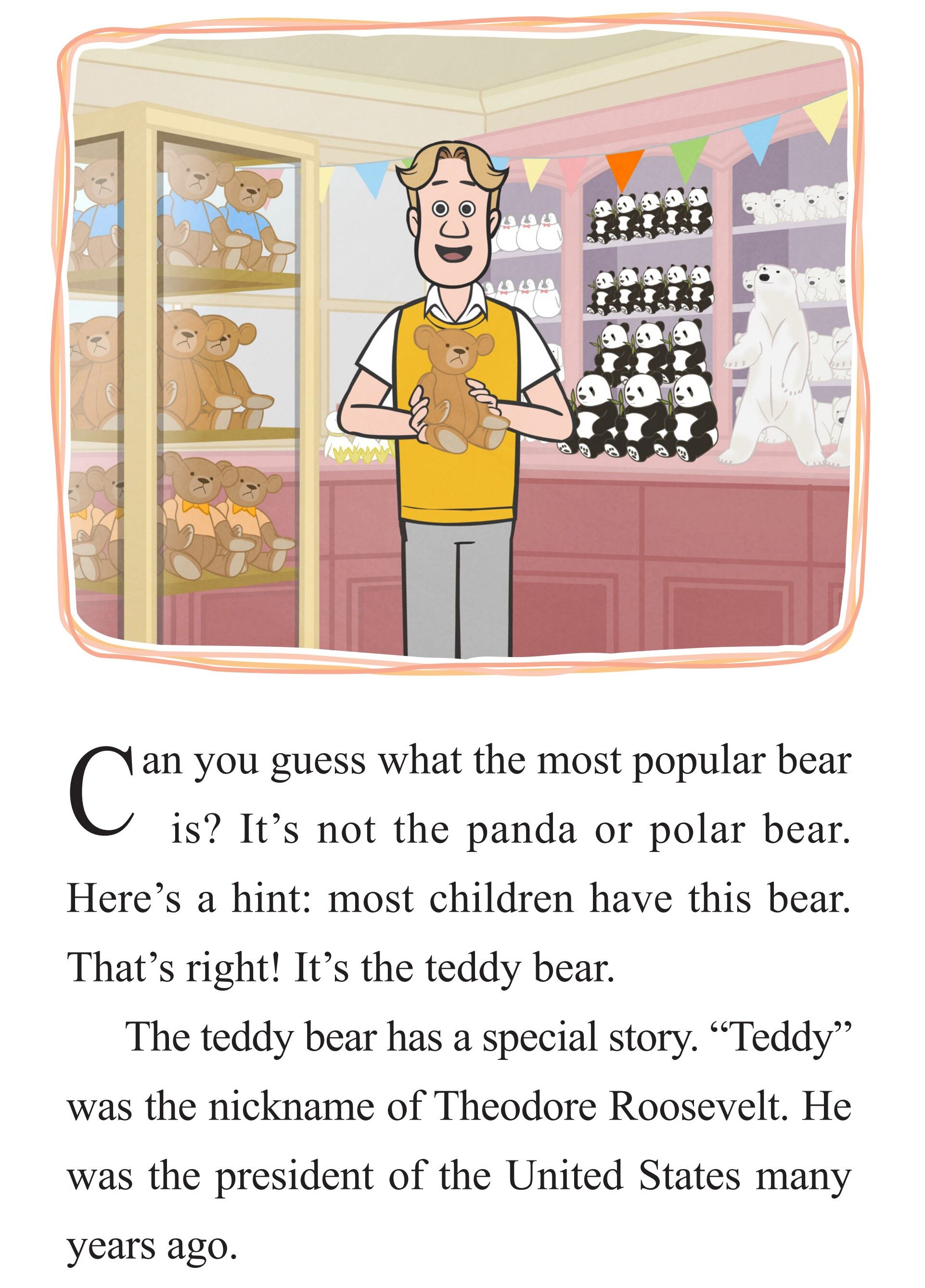 The Story of the Teddy Bear绘本故事第2页