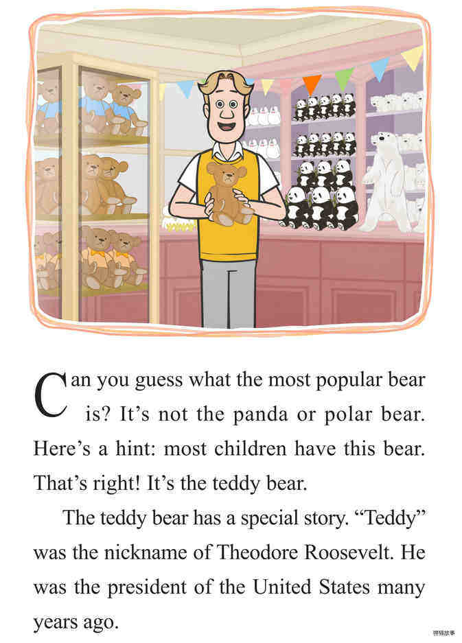 The Story of the Teddy Bear绘本故事第2页