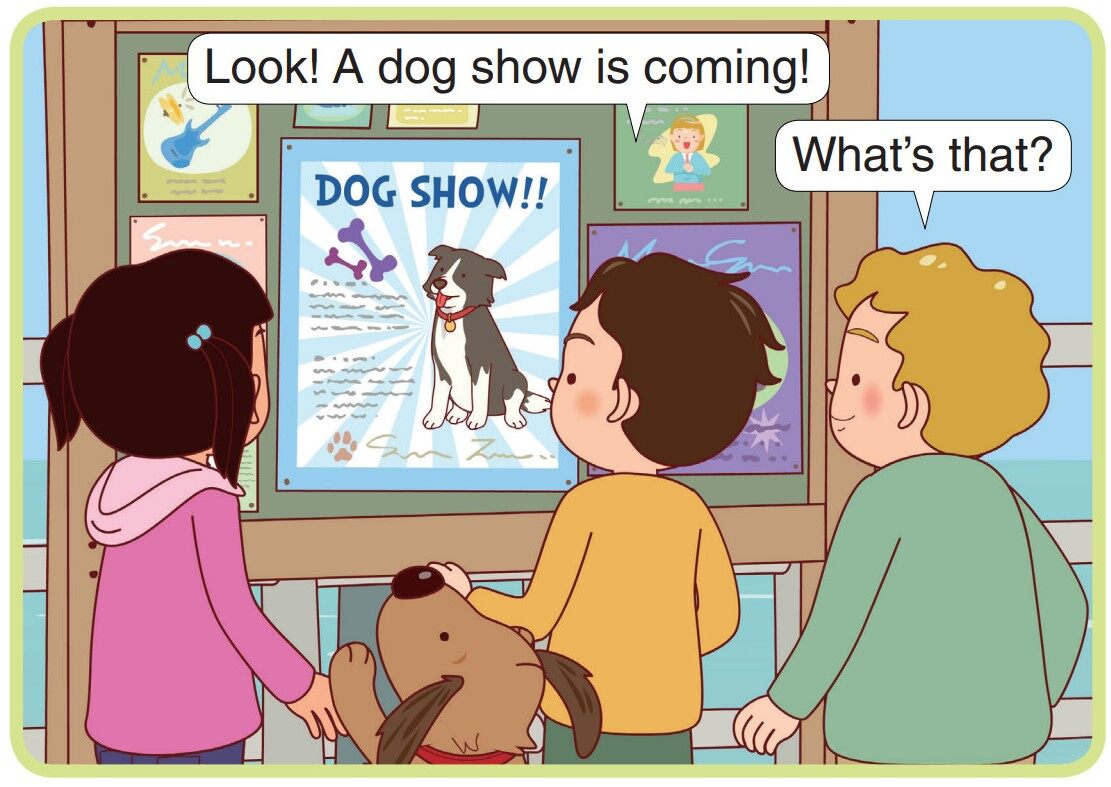 A Dog Show Is Coming!绘本故事第3页