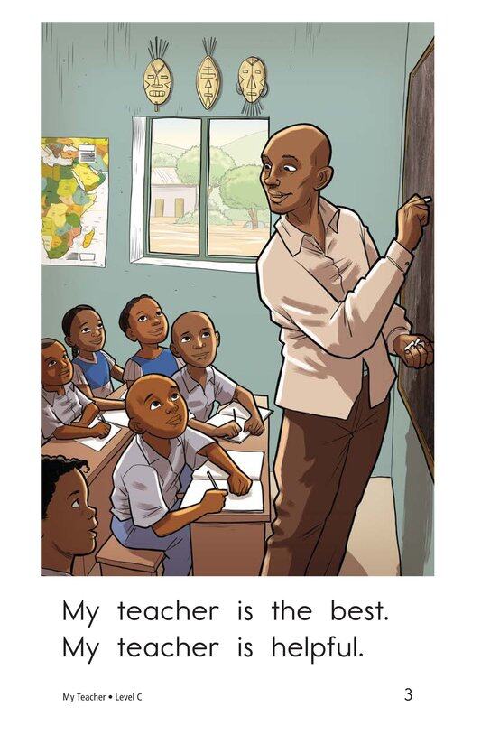 My Teacher绘本故事第3页