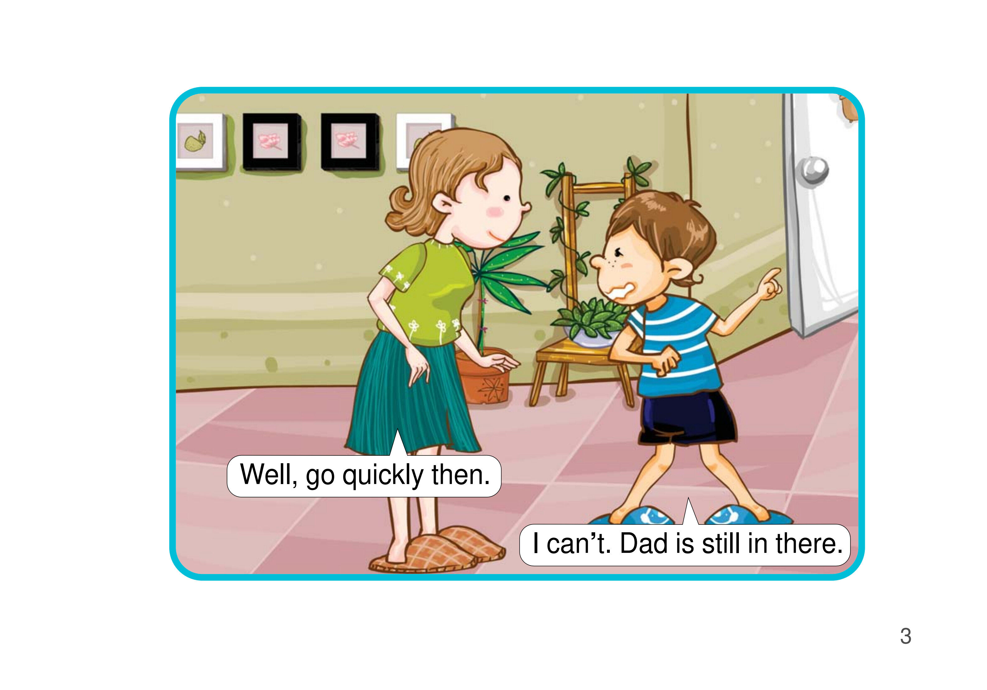 Hold On!绘本故事第4页