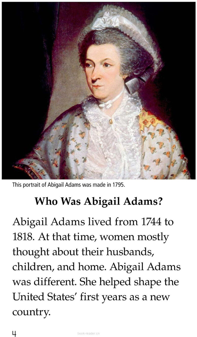 Abigail Adams	绘本故事第3页