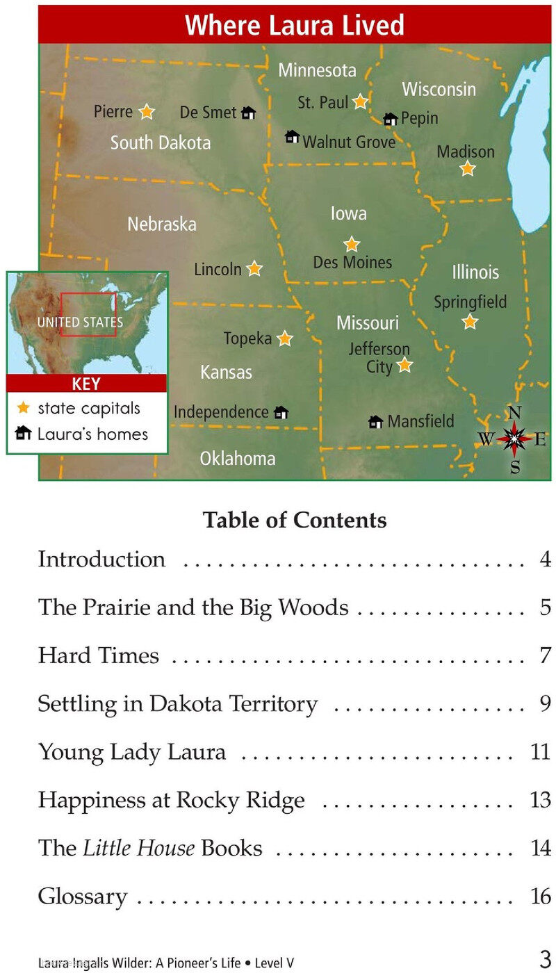 Laura Ingalls Wilder A Pioneer's Life绘本故事第4页