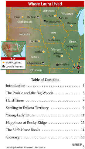 Laura Ingalls Wilder A Pioneer's Life绘本故事第4页