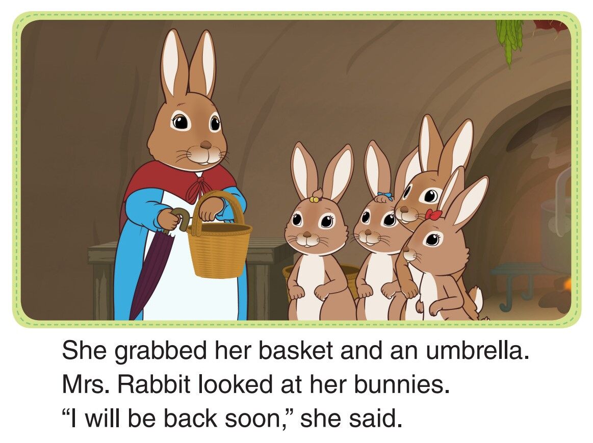 Mrs. Rabbit Goes into Town绘本故事第4页