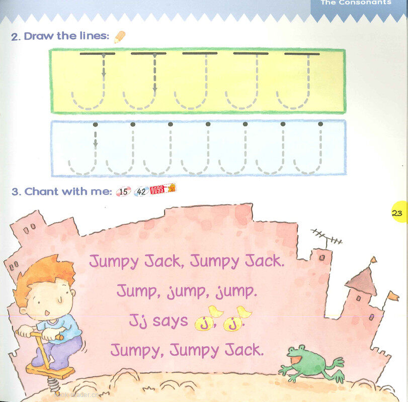 7 Sound of the Letter Jj绘本故事第4页