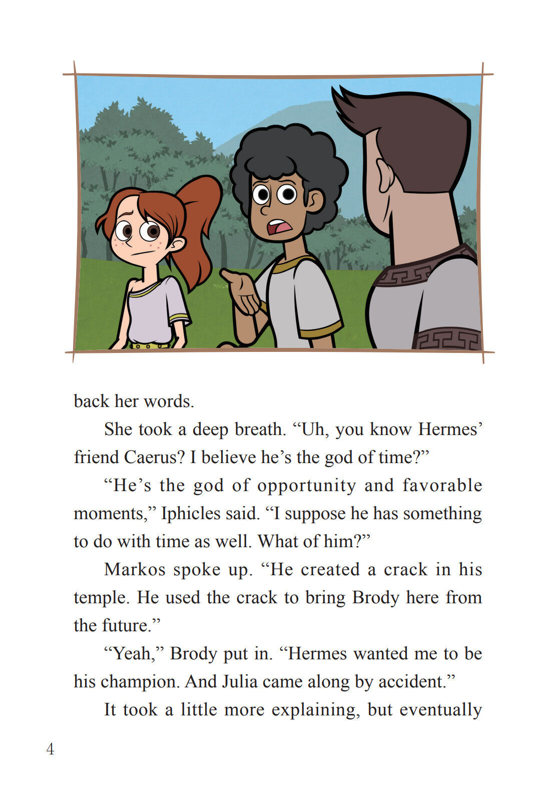 28_Hanging Out with Heracles绘本故事第5页