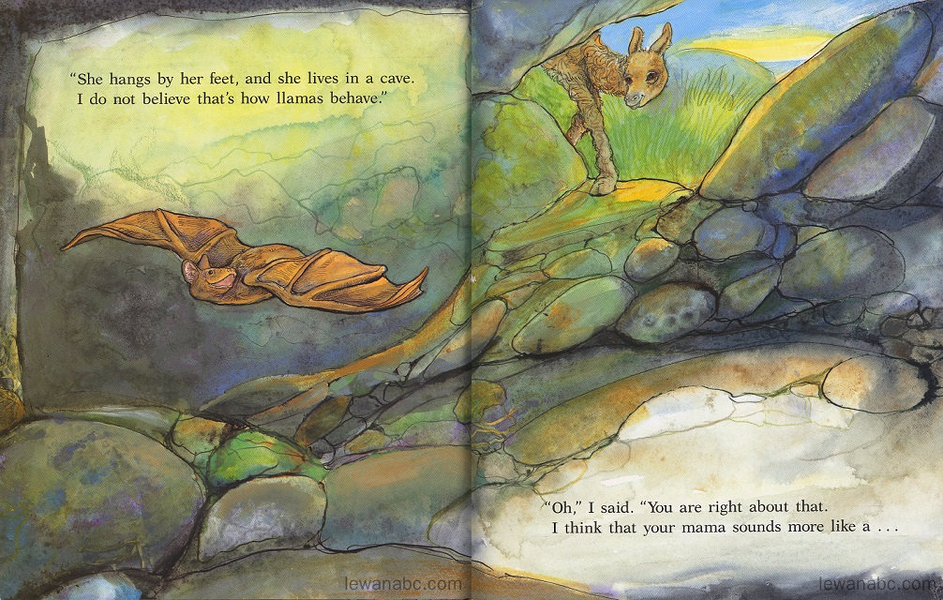 (22周)Is Your Mama a Llama绘本故事第4页