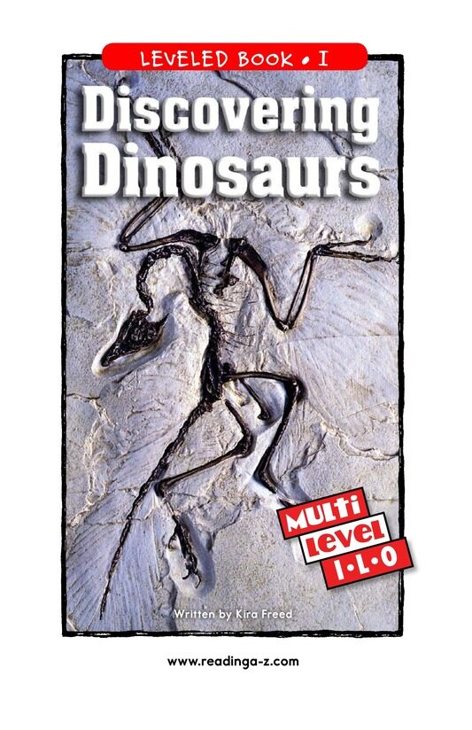 Discovering Dinosaurs绘本故事第2页