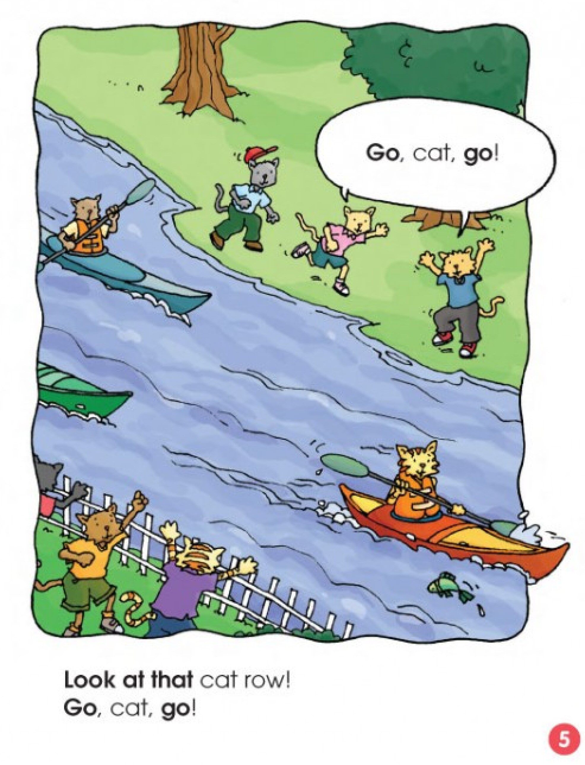 Look at that Cat!绘本故事第5页