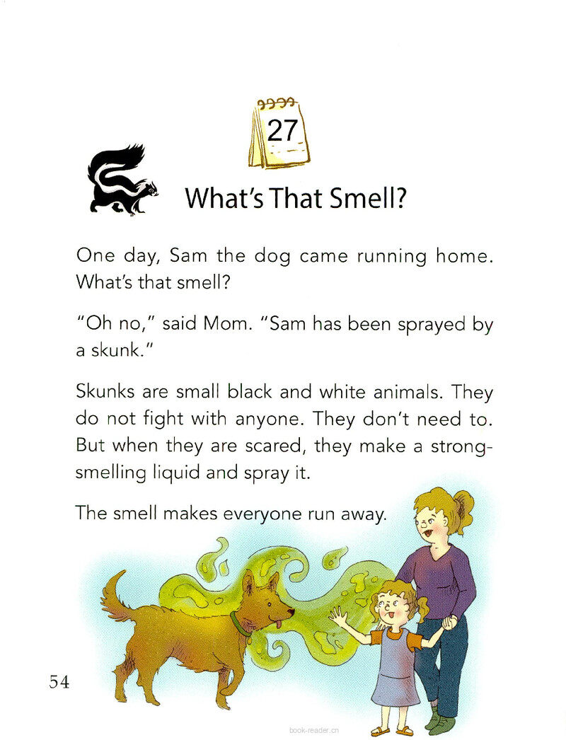 What's That Smell?绘本故事第2页