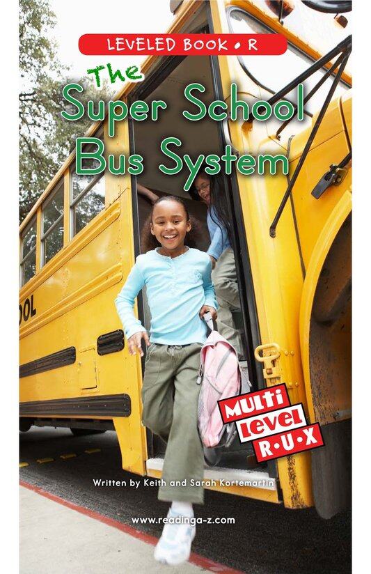 The Super School Bus System绘本故事第2页