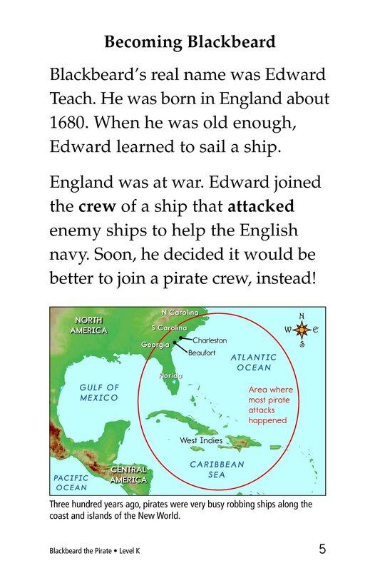 Blackbeard the Pirate绘本故事第4页