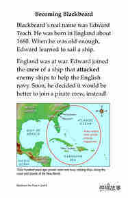 Blackbeard the Pirate绘本故事第4页