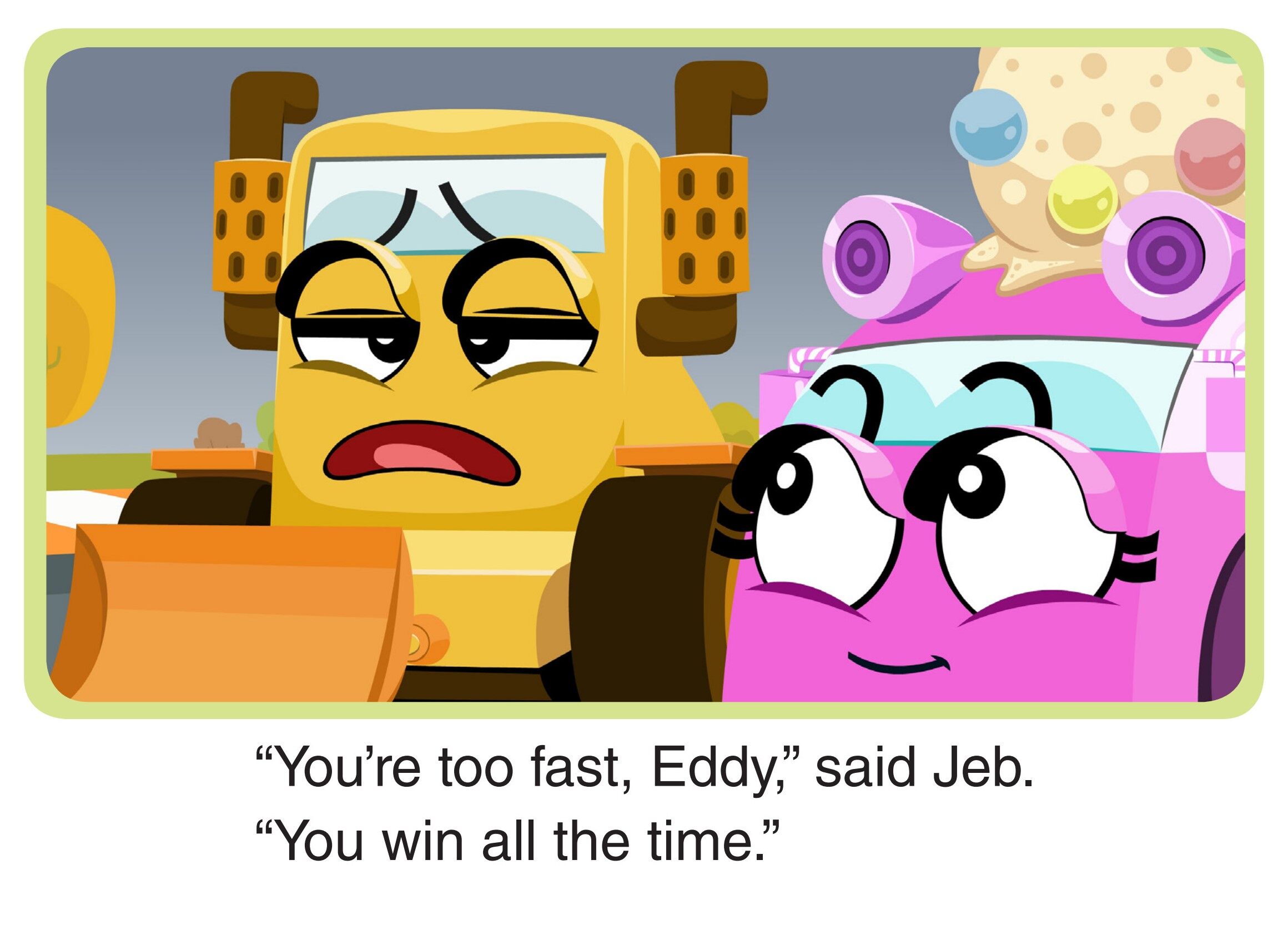 Jeb Is Slow绘本故事第5页