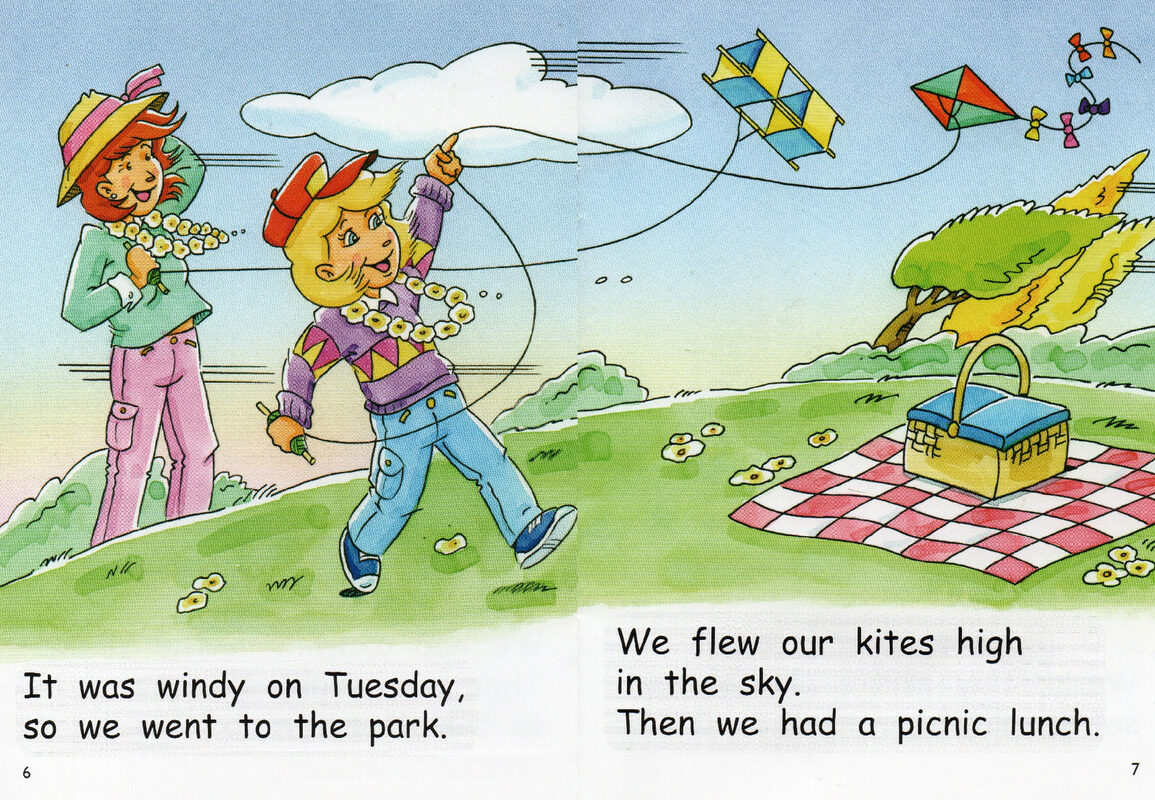 A Week With My Aunt绘本故事第5页