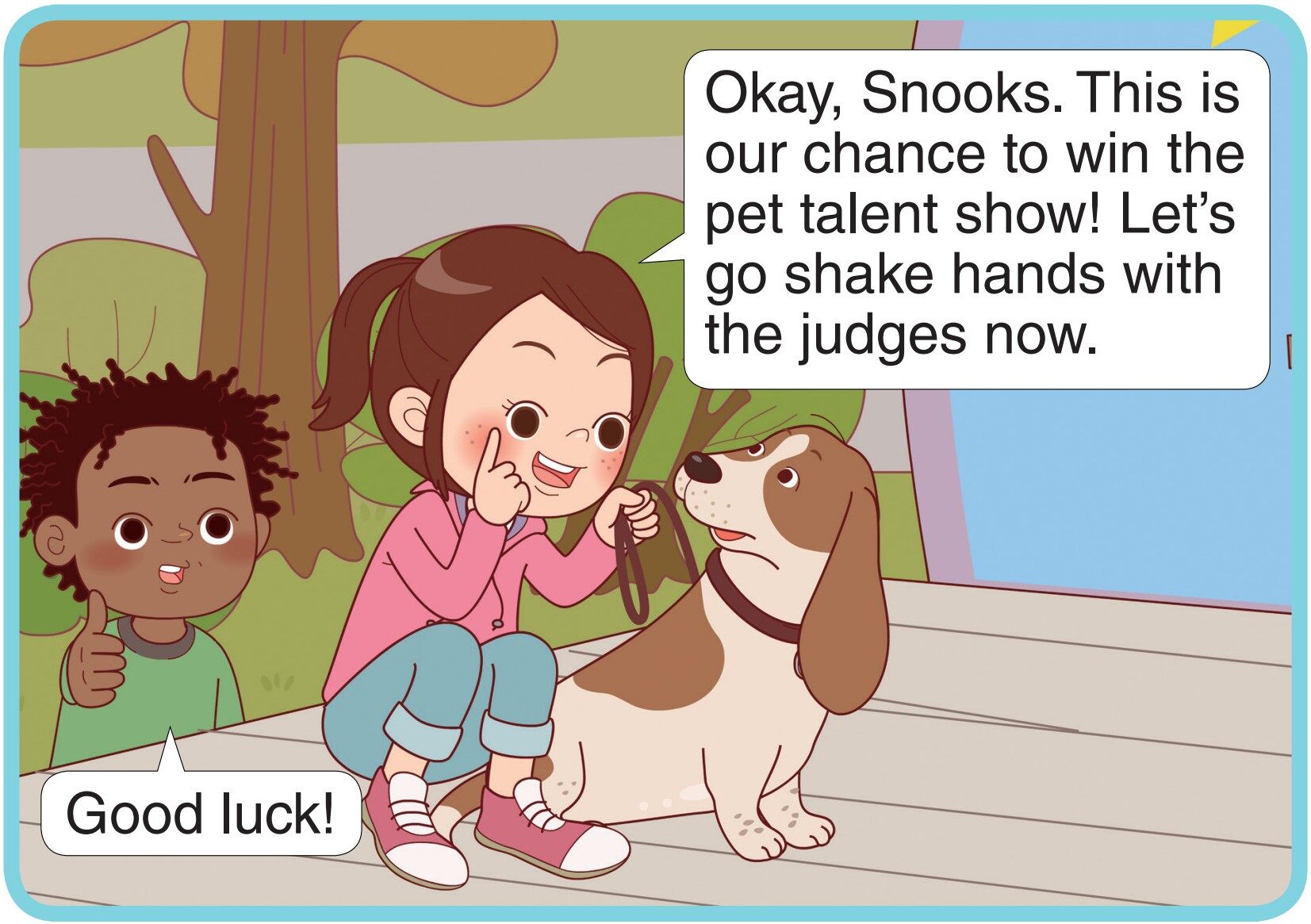 Snooks’ Surprise绘本故事第2页