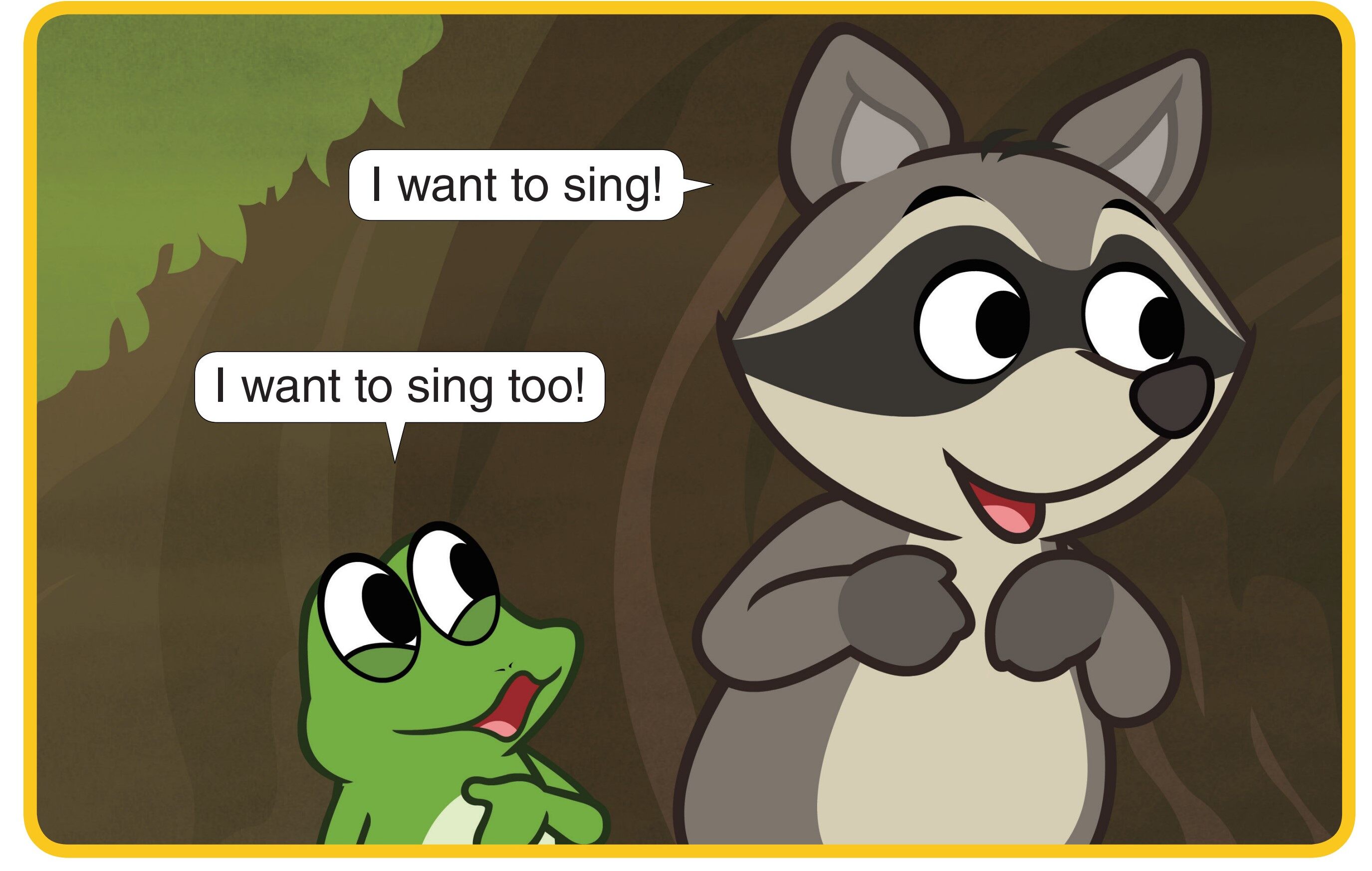 I Want to Sing绘本故事第3页