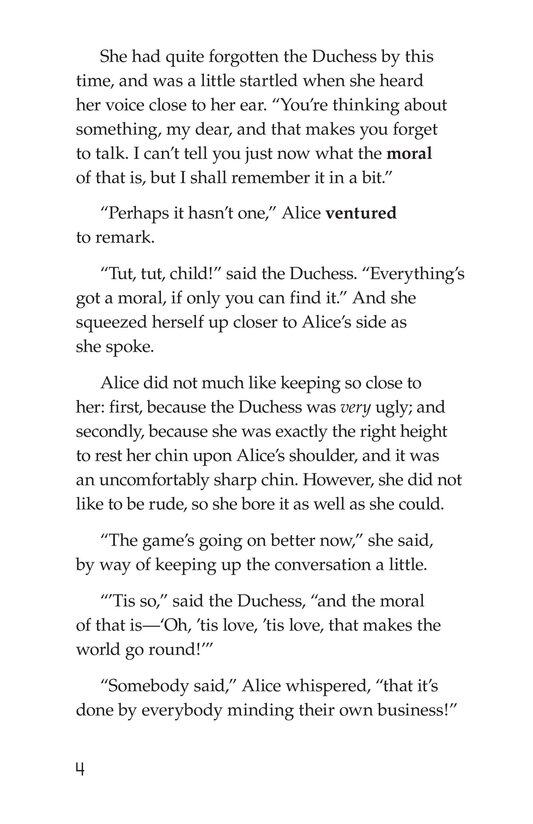 Alice's Adventures in Wonderland (Part 7)绘本故事第4页