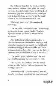 Alice's Adventures in Wonderland (Part 7)绘本故事第4页