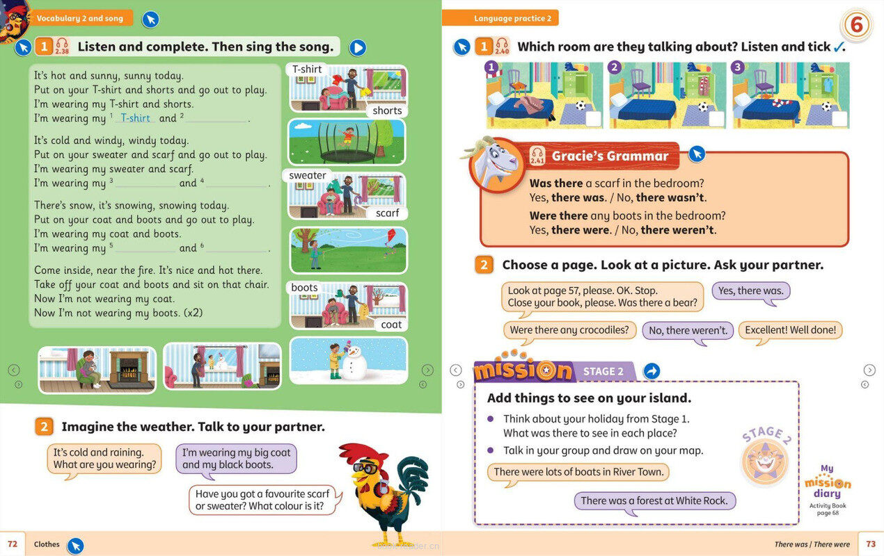 06 Our weather绘本故事第4页