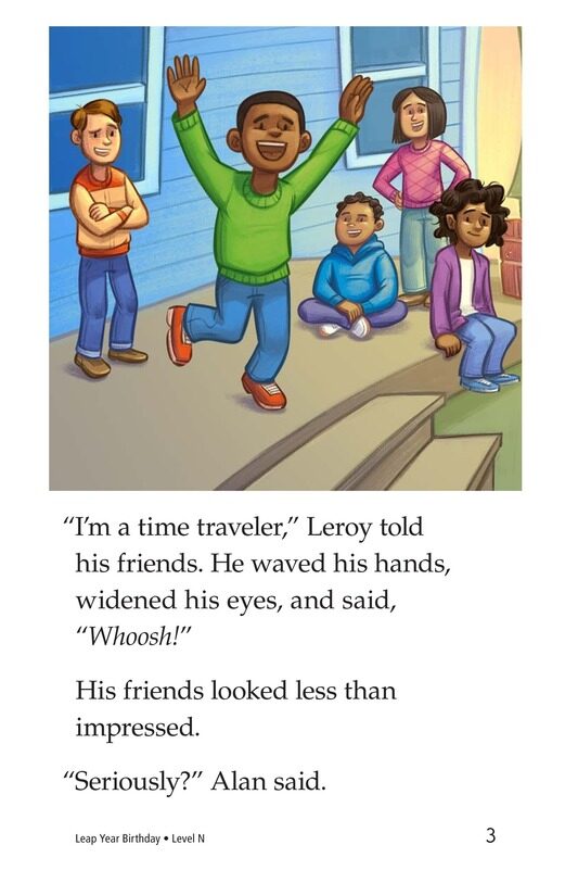 Leap Year Birthday绘本故事第3页