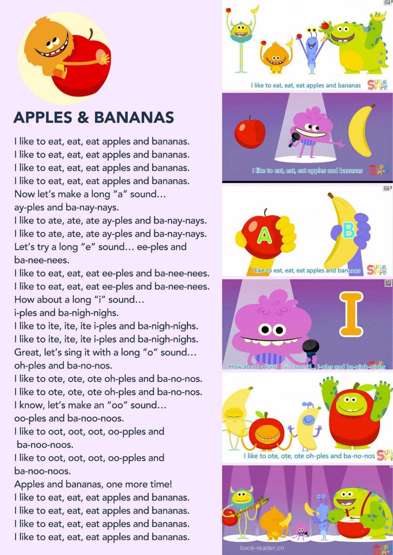 Apples & Bananas绘本故事第2页