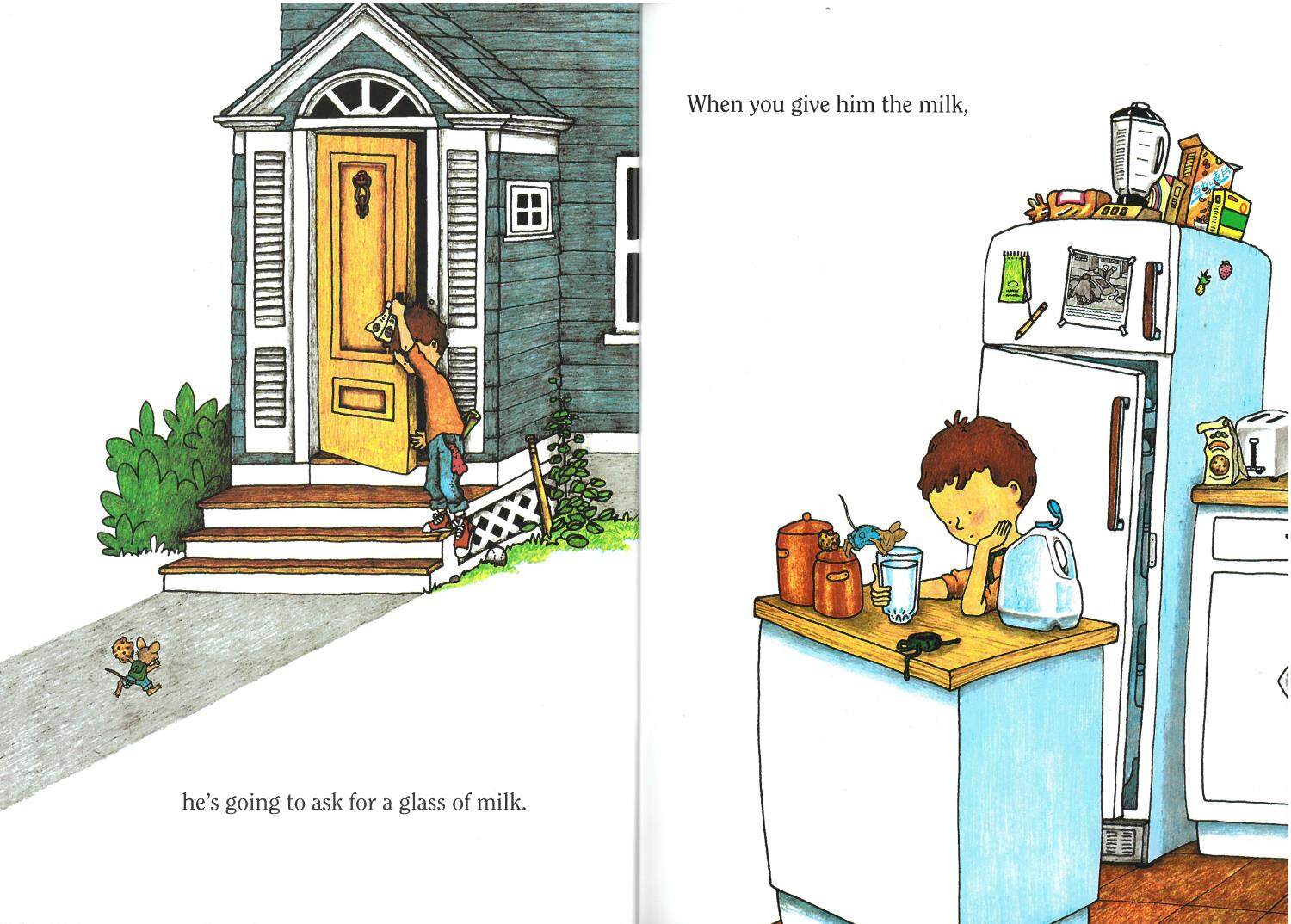 If You Give a Mouse a Cookie绘本故事第5页