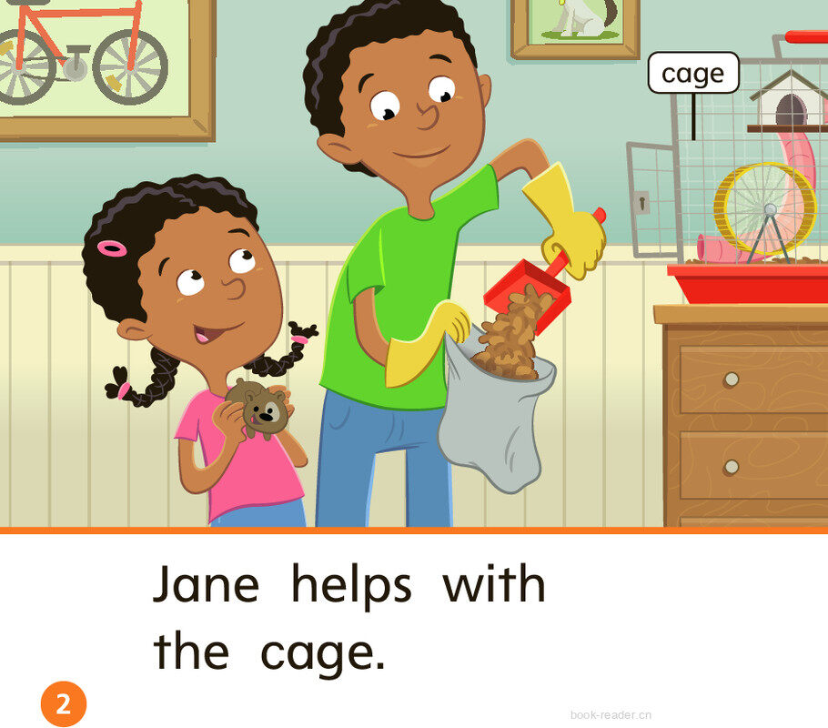 GK ELL U09W1 How Can Jane Help?绘本故事第3页