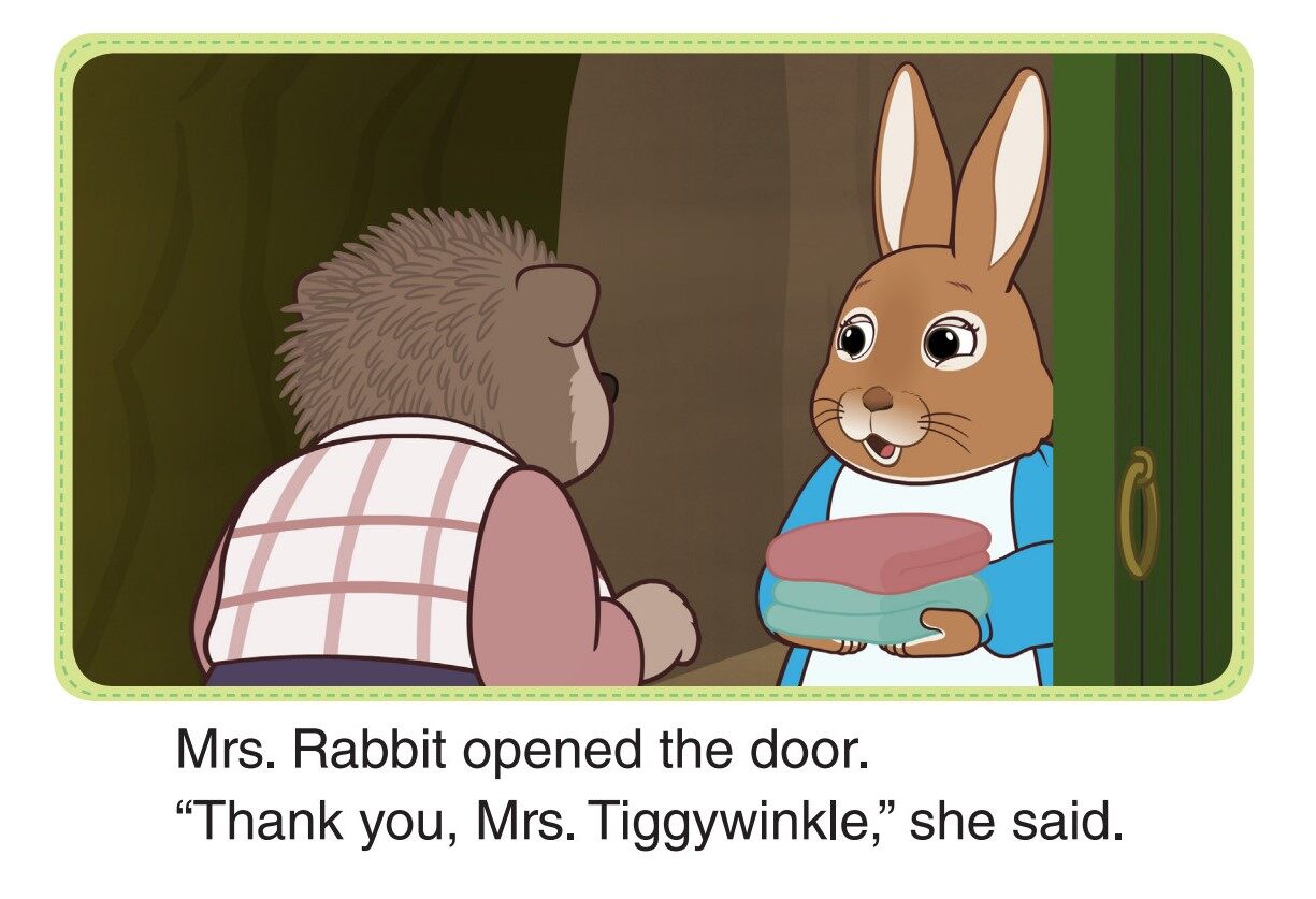 The Bunnies Help the Tailor 1_Busy Bunnies绘本故事第3页