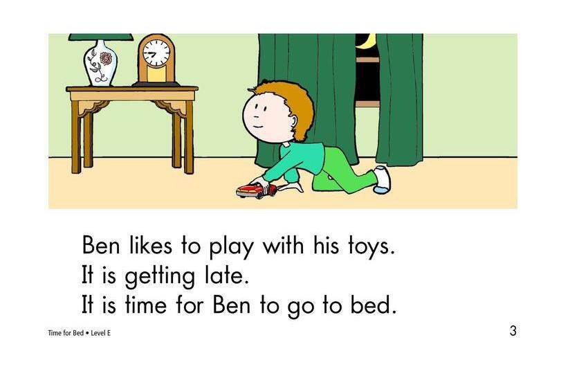 Time For Bed绘本故事第3页