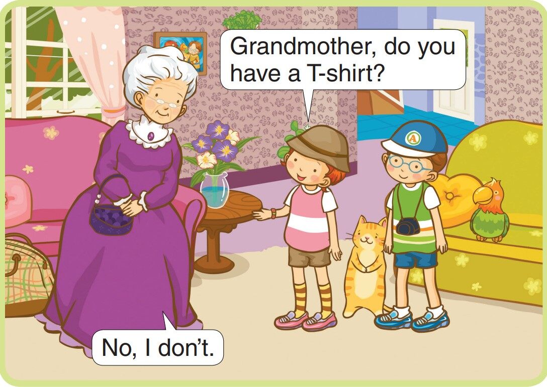 Do You Have a Jacket?绘本故事第2页