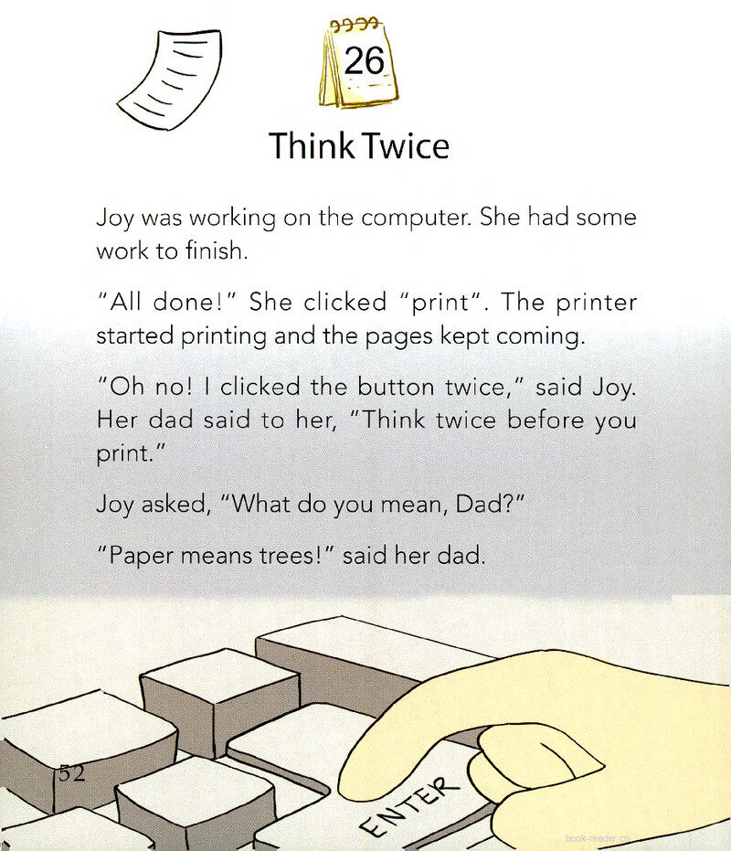 Think Twice绘本故事第2页