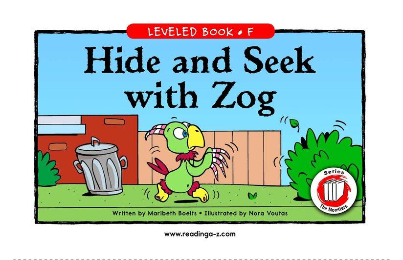 Hide and Seek with Zog绘本故事第2页