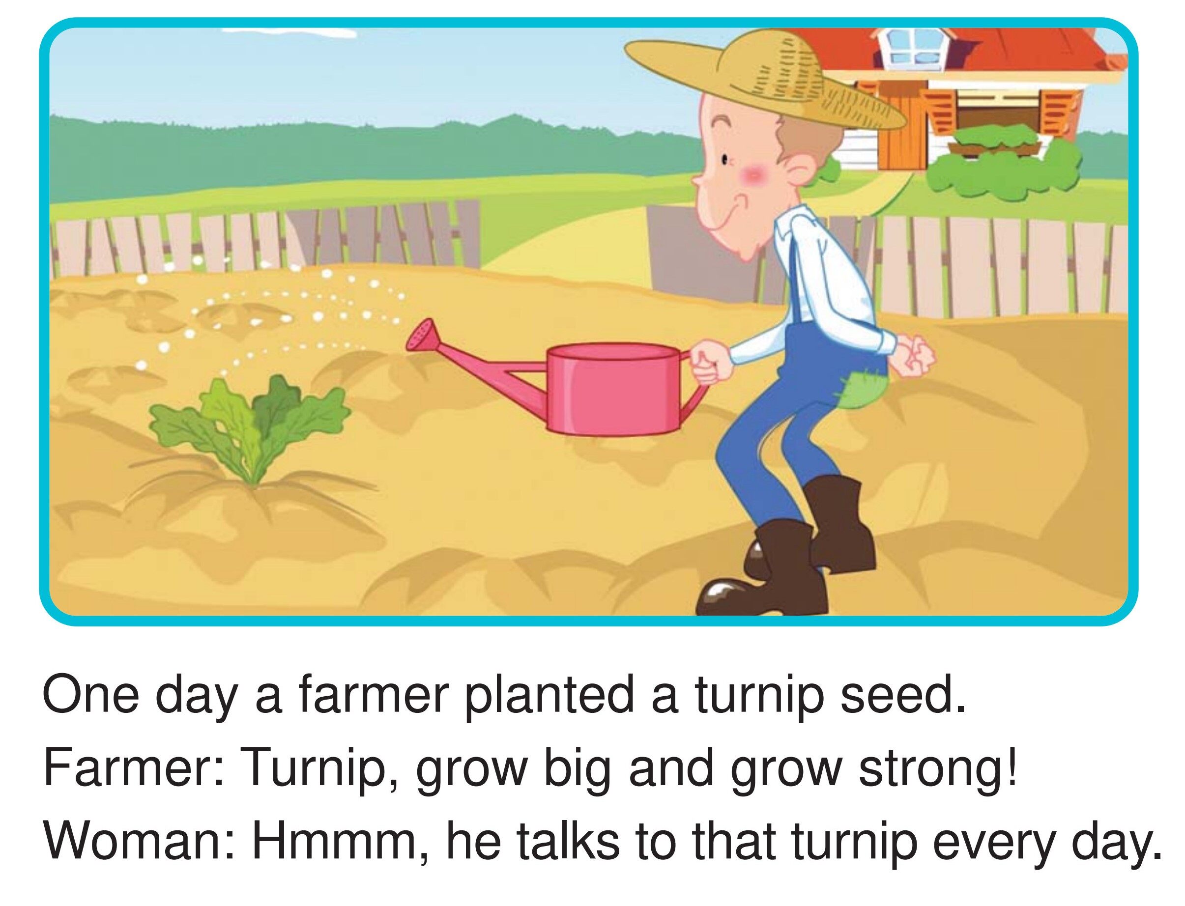 The Enormous Turnip绘本故事第2页