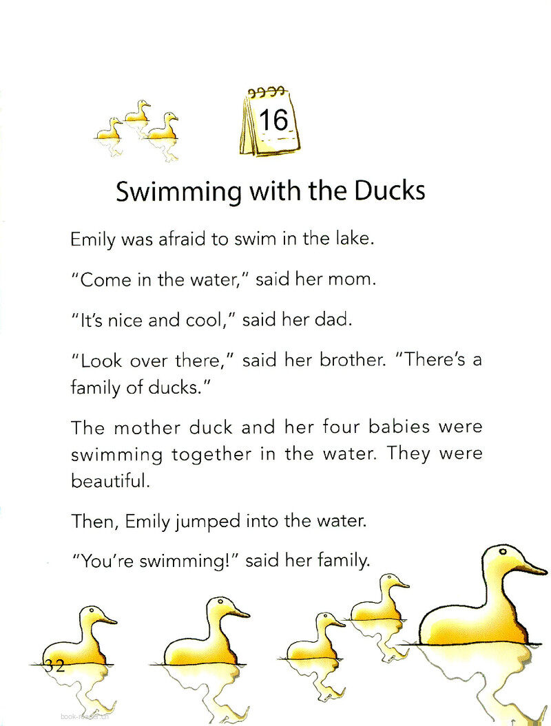 Swimming With the Ducks绘本故事第2页