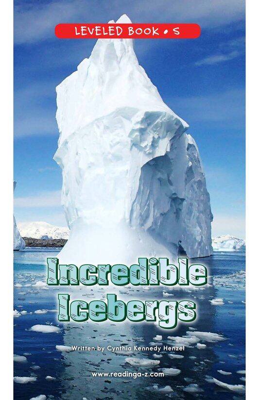 Incredible Icebergs绘本故事第2页