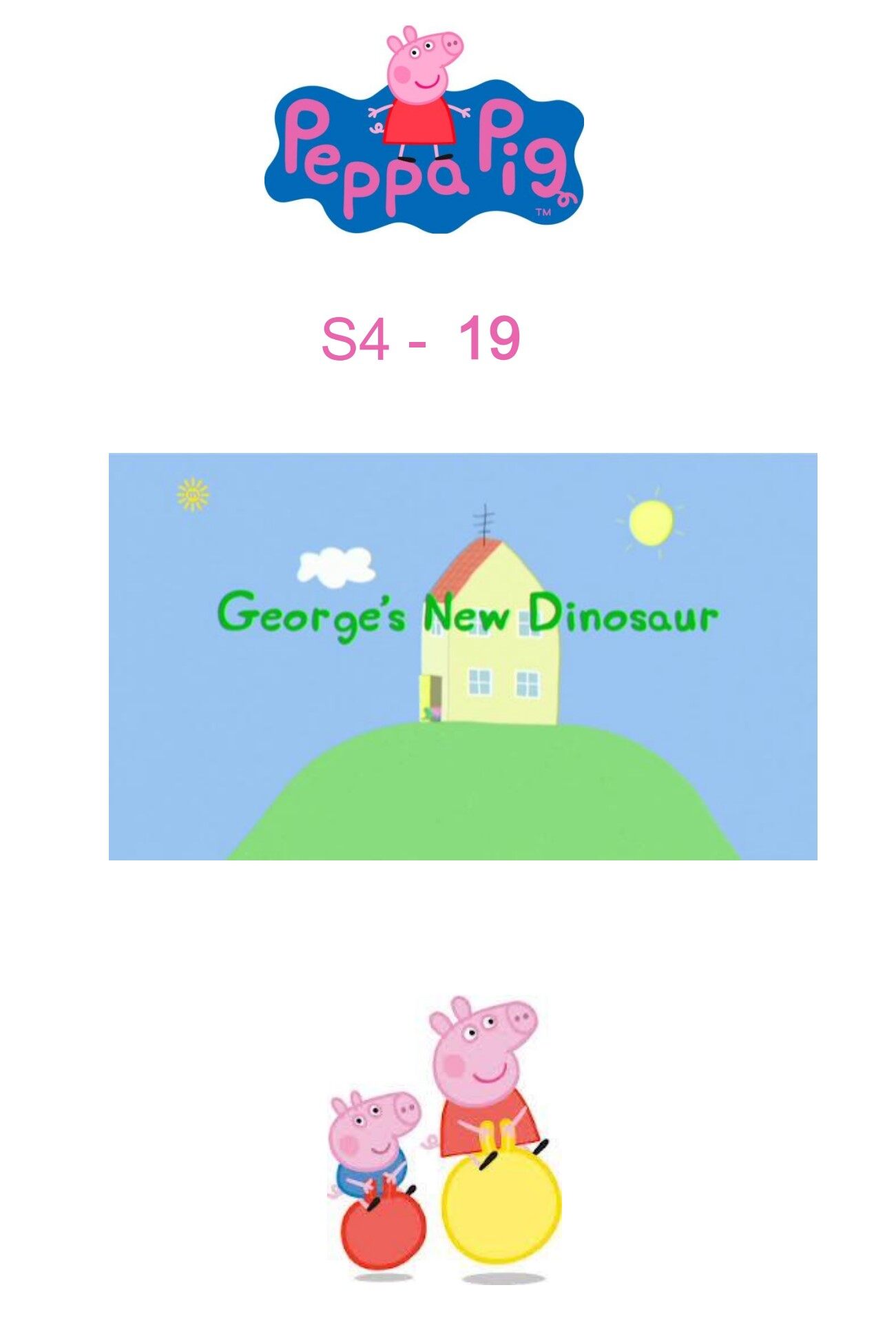 George's New Dinosaur绘本故事第2页