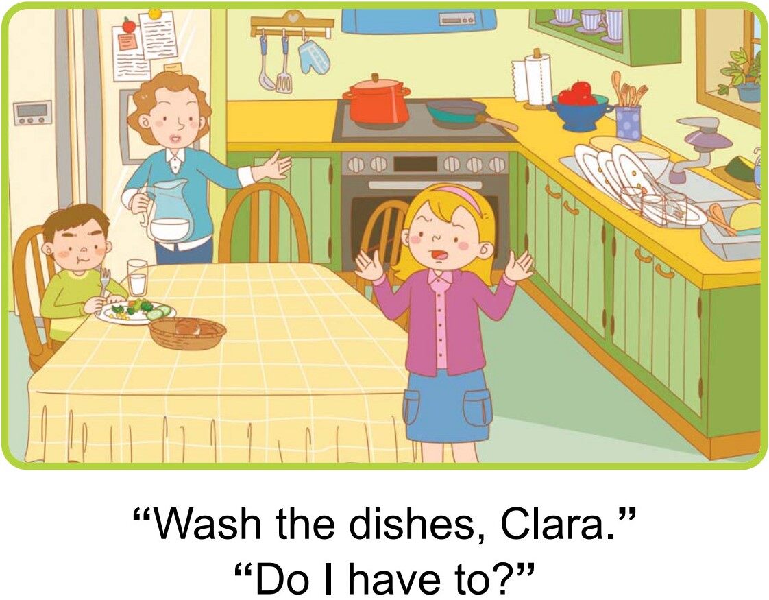 Do I HaveTo?绘本故事第4页