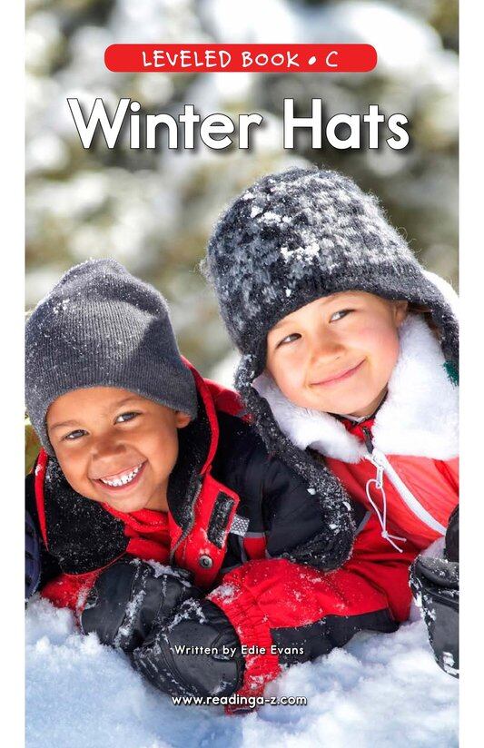 Winter Hats绘本故事第2页