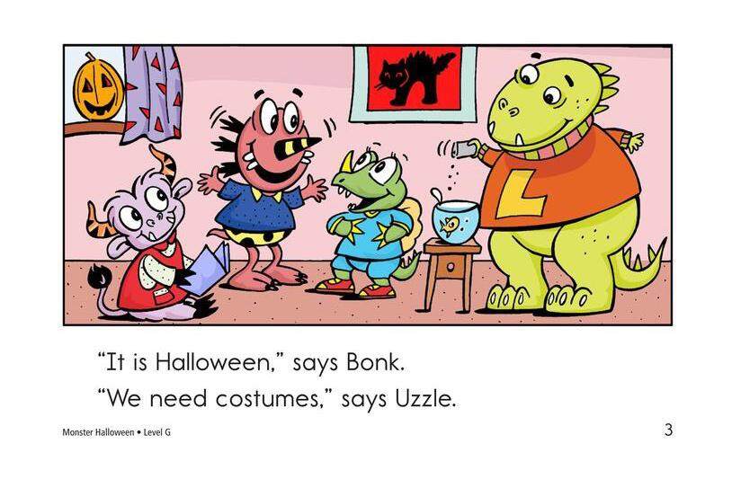 Monster Halloween绘本故事第3页