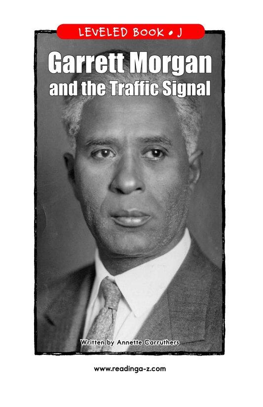 Garrett Morgan and the Traffic Signal绘本故事第2页