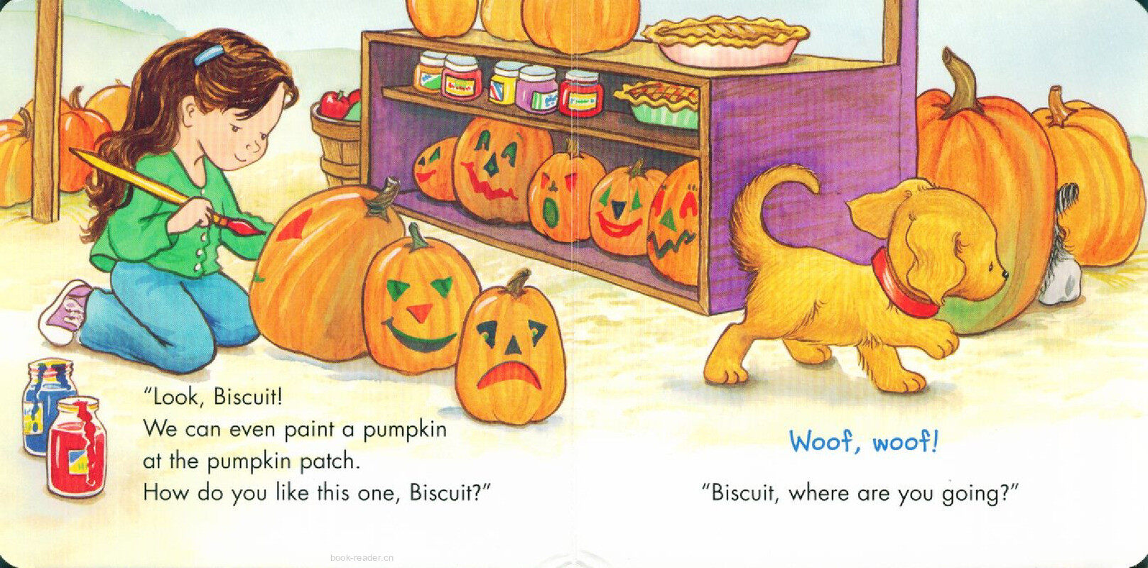 biscuit visits the pumpkin patch绘本故事第5页