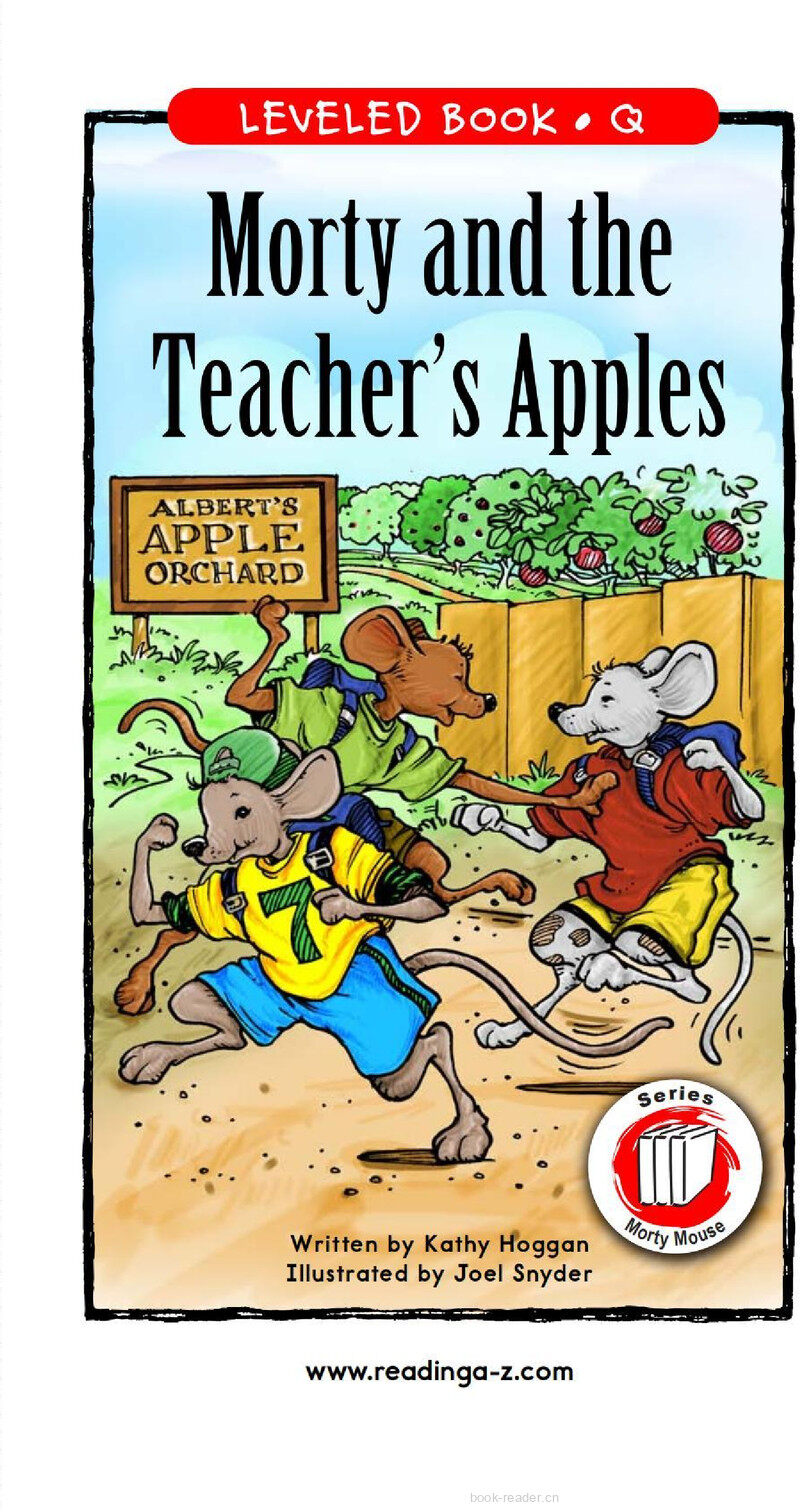 Morty and the Teacher's Apples绘本故事第2页